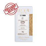 Barra Chocolate Crunch Ao Leite com Crispies de Quinoa - Zero Adição de Açúcares, Lactose e Glúten - 70g - Luckau