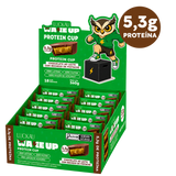 Protein Cup Wake Up 25% Proteína - Chocolate ao Leite Recheado com Pistache - Zero Glúten, Lactose e Adição de Açúcares