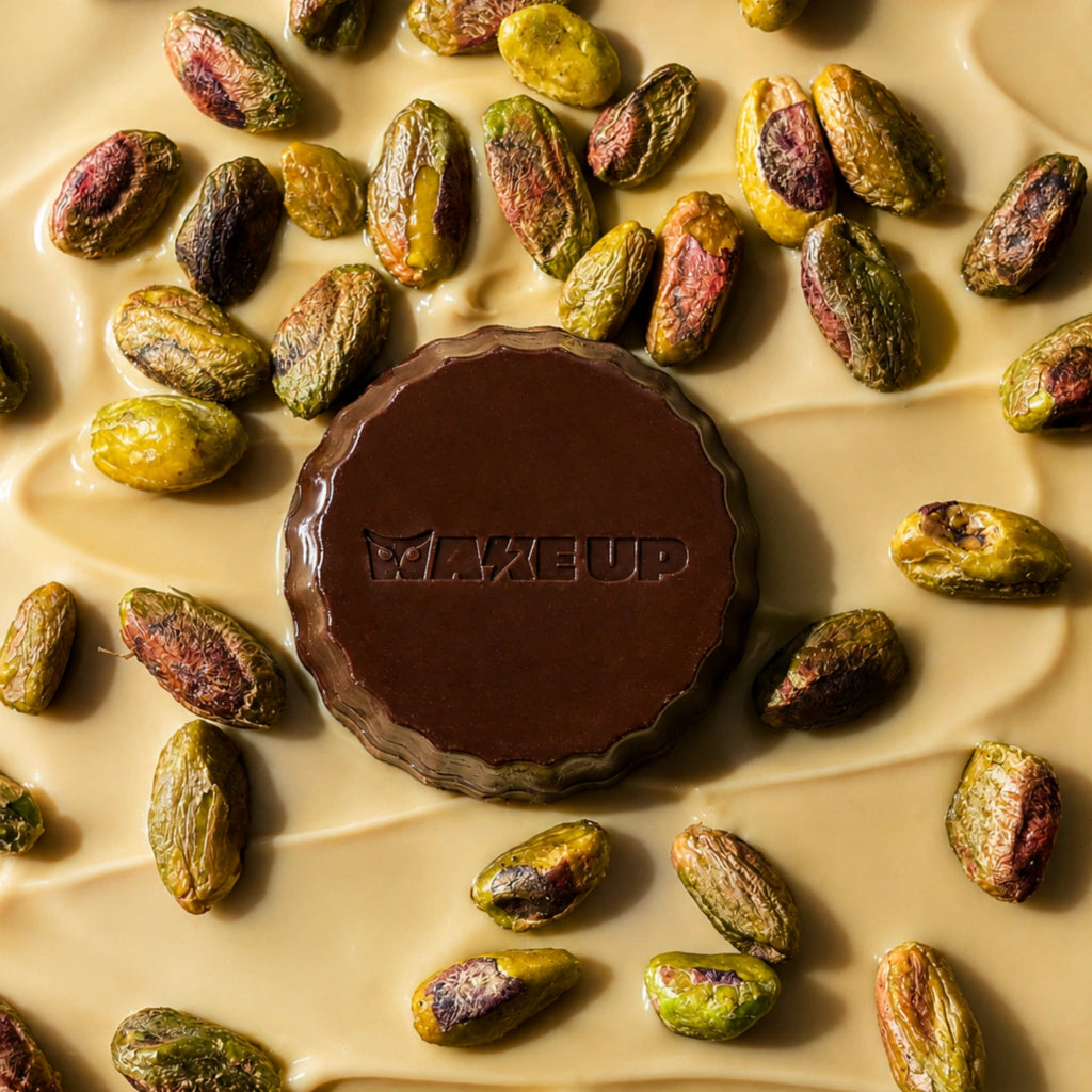 Protein Cup 25% Proteina - Chocolate ao Leite Proteico Recheado com Pistache Proteico - Zero Glúten, Lactose e Adição de - imagem 2