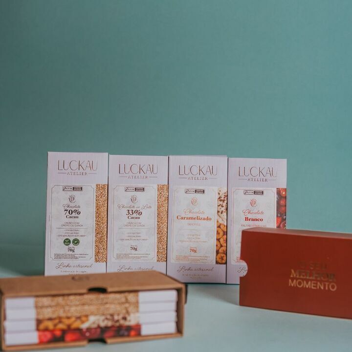 Luckau Experience Atelier - Zero Adição de Açúcares, Lactose e Glúten - 280g total
