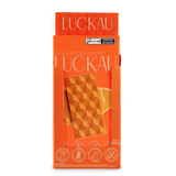 Display Barras Chocolate Branco Doce de Leite - Zero Adição de Açúcares, Lactose e Glúten - Luckau - 6 unidades de 75g -