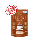 Chocolate Ao Leite em Pó - Zero Adição de Açúcares, Lactose e Glúten - Luckau - 60g