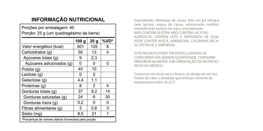 Barra De Chocolate Luckau Ao Leite 1 Kg - Food Service - imagem 5