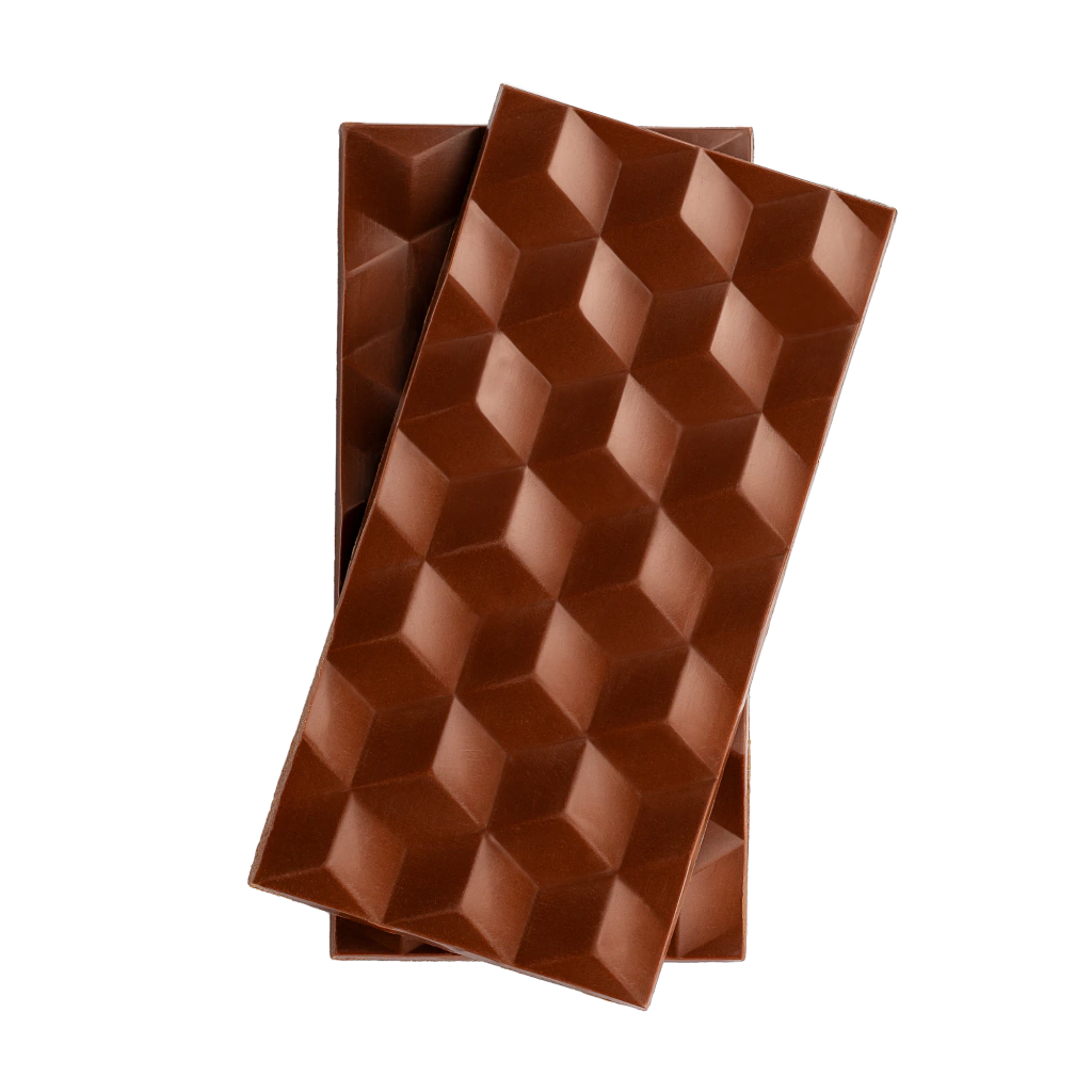 Display Barras Chocolate Ao Leite - Zero Adição de Açúcares, Lactose e Glúten - Luckau - 6 unidades de 75g - 450g - imagem 3